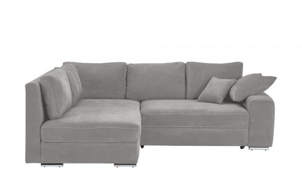 Ecksofa Kaila Deluxe Ecksofa Kaila Deluxe-Ecksofa-grau-Materialmix Breite: Höhe: 90 cm grau Ecksofa Kaila Deluxe Ecksofa Kaila Deluxe-Ecksofa-grau-Materialmix Breite: Höhe: 90 cm grau