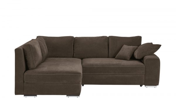 Ecksofa Kaila Deluxe Ecksofa Kaila Deluxe-Ecksofa-braun-Materialmix Breite: Höhe: 90 cm braun Ecksofa Kaila Deluxe Ecksofa Kaila Deluxe-Ecksofa-braun-Materialmix Breite: Höhe: 90 cm braun