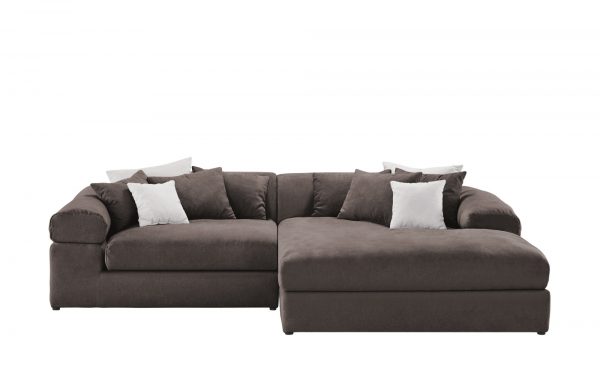Ecksofa Leanea Ecksofa Leanea-Ecksofa-braun Breite: Höhe: 81 cm braun Ecksofa Leanea Ecksofa Leanea-Ecksofa-braun Breite: Höhe: 81 cm braun