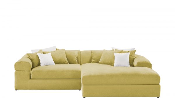 Ecksofa Leanea Ecksofa Leanea-Ecksofa-gelb Breite: Höhe: 81 cm gelb Ecksofa Leanea Ecksofa Leanea-Ecksofa-gelb Breite: Höhe: 81 cm gelb