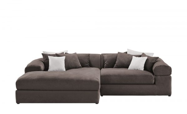 Ecksofa Leanea Ecksofa Leanea-Ecksofa-braun Breite: Höhe: 81 cm braun Ecksofa Leanea Ecksofa Leanea-Ecksofa-braun Breite: Höhe: 81 cm braun