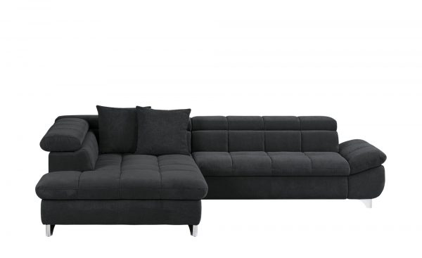 Ecksofa Lorena Ecksofa Lorena-Ecksofa-schwarz Breite: Höhe: 79 cm schwarz Ecksofa Lorena Ecksofa Lorena-Ecksofa-schwarz Breite: Höhe: 79 cm schwarz