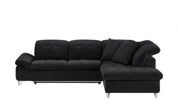 Ecksofa Mira Ecksofa Mira-Ecksofa-schwarz Breite: Höhe: 83 cm schwarz Ecksofa Mira Ecksofa Mira-Ecksofa-schwarz Breite: Höhe: 83 cm schwarz