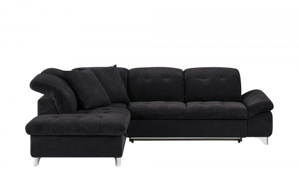 Ecksofa Mira Ecksofa Mira-Ecksofa-schwarz Breite: Höhe: 83 cm schwarz Ecksofa Mira Ecksofa Mira-Ecksofa-schwarz Breite: Höhe: 83 cm schwarz