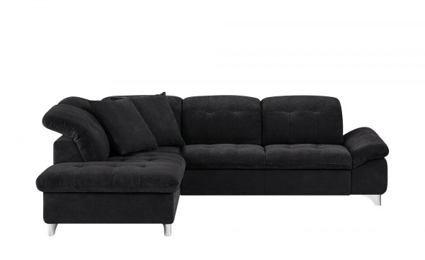 Ecksofa Mira Ecksofa Mira-Ecksofa-schwarz Breite: Höhe: 83 cm schwarz Ecksofa Mira Ecksofa Mira-Ecksofa-schwarz Breite: Höhe: 83 cm schwarz