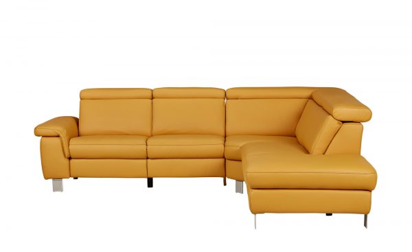 Ecksofa aus Leder Aruba Ecksofa aus Leder Aruba-Ecksofa aus Leder-gelb Breite: Höhe: 81 cm gelb Ecksofa aus Leder Aruba Ecksofa aus Leder Aruba-Ecksofa aus Leder-gelb Breite: Höhe: 81 cm gelb