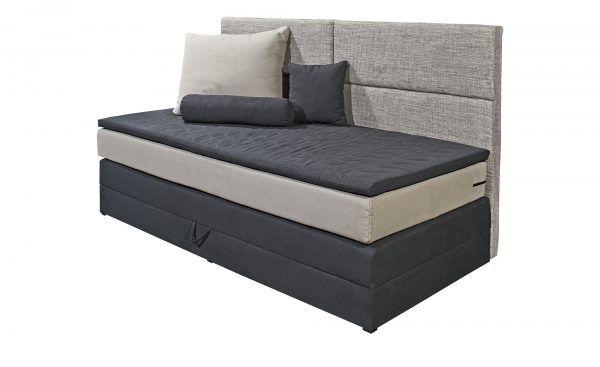 Einzel Boxspringbett grau mit Bettkasten Chill Einzel Boxspringbett grau mit Bettkasten Chill-Einzel Boxspringbett-schwarz Breite: 98 cm Höhe: 113 cm schwarz Einzel Boxspringbett grau mit Bettkasten Chill Einzel Boxspringbett grau mit Bettkasten Chill-Einzel Boxspringbett-schwarz Breite: 98 cm Höhe: 113 cm schwarz