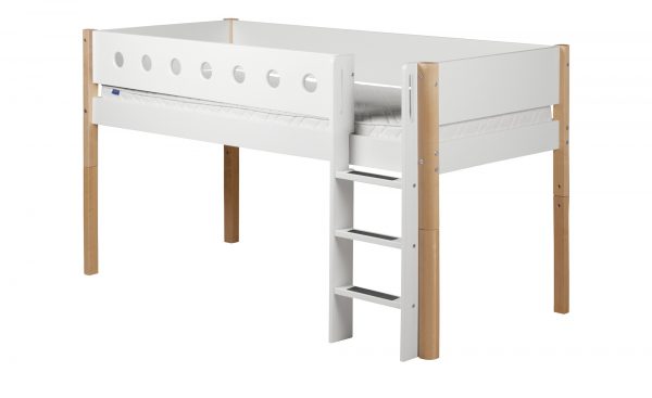 FLEXA Halbhohes Bett Flexa White FLEXA Halbhohes Bett Flexa White-Halbhohes Bett-FLEXA-weiß Breite: 109 cm Höhe: 120 cm weiß FLEXA Halbhohes Bett Flexa White FLEXA Halbhohes Bett Flexa White-Halbhohes Bett-FLEXA-weiß Breite: 109 cm Höhe: 120 cm weiß