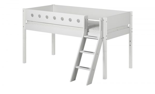 FLEXA Halbhohes Bett Flexa White FLEXA Halbhohes Bett Flexa White-Halbhohes Bett-FLEXA-weiß Breite: 151 cm Höhe: 120 cm weiß FLEXA Halbhohes Bett Flexa White FLEXA Halbhohes Bett Flexa White-Halbhohes Bett-FLEXA-weiß Breite: 151 cm Höhe: 120 cm weiß