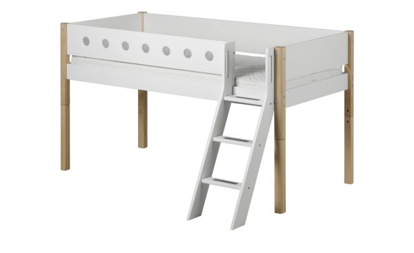 FLEXA Halbhohes Bett Flexa White FLEXA Halbhohes Bett Flexa White-Halbhohes Bett-FLEXA-weiß Breite: 151 cm Höhe: 120 cm weiß FLEXA Halbhohes Bett Flexa White FLEXA Halbhohes Bett Flexa White-Halbhohes Bett-FLEXA-weiß Breite: 151 cm Höhe: 120 cm weiß