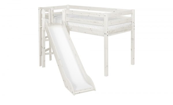 FLEXA Halbhohes Bett mit Rutsche Flexa Classic FLEXA Halbhohes Bett mit Rutsche Flexa Classic-Halbhohes Bett mit Rutsche-FLEXA-weiß Breite: 174 cm Höhe: 120 cm weiß FLEXA Halbhohes Bett mit Rutsche Flexa Classic FLEXA Halbhohes Bett mit Rutsche Flexa Classic-Halbhohes Bett mit Rutsche-FLEXA-weiß Breite: 174 cm Höhe: 120 cm weiß