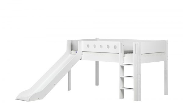 FLEXA Halbhohes Bett mit Rutsche Flexa White FLEXA Halbhohes Bett mit Rutsche Flexa White-Halbhohes Bett mit Rutsche-FLEXA-weiß Breite: 250 cm Höhe: 120 cm weiß FLEXA Halbhohes Bett mit Rutsche Flexa White FLEXA Halbhohes Bett mit Rutsche Flexa White-Halbhohes Bett mit Rutsche-FLEXA-weiß Breite: 250 cm Höhe: 120 cm weiß