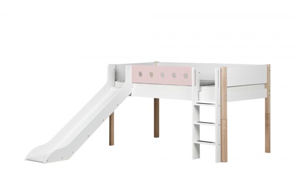 FLEXA Halbhohes Bett mit Rutsche Flexa White FLEXA Halbhohes Bett mit Rutsche Flexa White-Halbhohes Bett mit Rutsche-FLEXA-weiß Breite: 250 cm Höhe: 120 cm weiß FLEXA Halbhohes Bett mit Rutsche Flexa White FLEXA Halbhohes Bett mit Rutsche Flexa White-Halbhohes Bett mit Rutsche-FLEXA-weiß Breite: 250 cm Höhe: 120 cm weiß