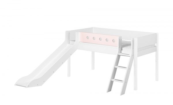 FLEXA Halbhohes Bett mit Rutsche Flexa White FLEXA Halbhohes Bett mit Rutsche Flexa White-Halbhohes Bett mit Rutsche-FLEXA-weiß Breite: 250 cm Höhe: 120 cm weiß FLEXA Halbhohes Bett mit Rutsche Flexa White FLEXA Halbhohes Bett mit Rutsche Flexa White-Halbhohes Bett mit Rutsche-FLEXA-weiß Breite: 250 cm Höhe: 120 cm weiß