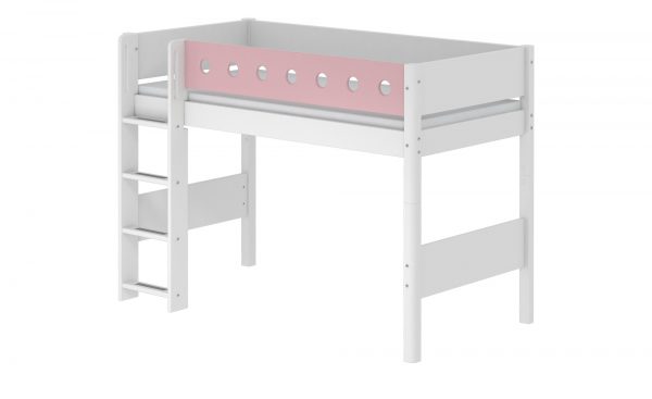 FLEXA Mittelhohes Bett mit Leiter Flexa White FLEXA Mittelhohes Bett mit Leiter Flexa White-Mittelhohes Bett mit Leiter-FLEXA Breite: 109 cm Höhe: 143 cm FLEXA Mittelhohes Bett mit Leiter Flexa White FLEXA Mittelhohes Bett mit Leiter Flexa White-Mittelhohes Bett mit Leiter-FLEXA Breite: 109 cm Höhe: 143 cm