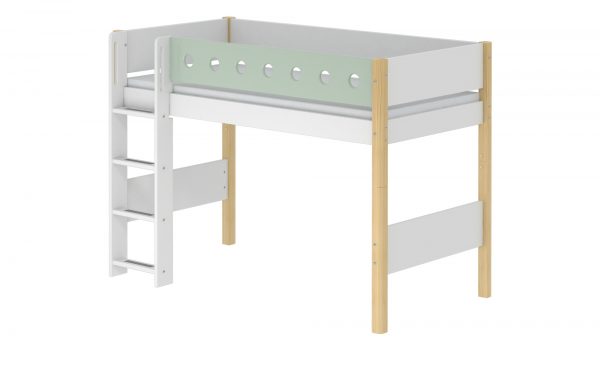 FLEXA Mittelhohes Bett mit Leiter Flexa White FLEXA Mittelhohes Bett mit Leiter Flexa White-Mittelhohes Bett mit Leiter-FLEXA Breite: 109 cm Höhe: 143 cm FLEXA Mittelhohes Bett mit Leiter Flexa White FLEXA Mittelhohes Bett mit Leiter Flexa White-Mittelhohes Bett mit Leiter-FLEXA Breite: 109 cm Höhe: 143 cm