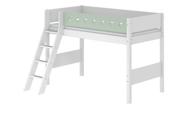FLEXA Mittelhohes Bett mit Leiter Flexa White FLEXA Mittelhohes Bett mit Leiter Flexa White-Mittelhohes Bett mit Leiter-FLEXA Breite: 159 cm Höhe: 143 cm FLEXA Mittelhohes Bett mit Leiter Flexa White FLEXA Mittelhohes Bett mit Leiter Flexa White-Mittelhohes Bett mit Leiter-FLEXA Breite: 159 cm Höhe: 143 cm