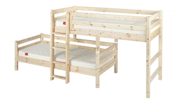 FLEXA Mittelhohes Kombibett mit Leiter Flexa Classic FLEXA Mittelhohes Kombibett mit Leiter Flexa Classic-Mittelhohes Kombibett mit Leiter-FLEXA-holzfarben Breite: 110 cm Höhe: 143 cm holzfarben FLEXA Mittelhohes Kombibett mit Leiter Flexa Classic FLEXA Mittelhohes Kombibett mit Leiter Flexa Classic-Mittelhohes Kombibett mit Leiter-FLEXA-holzfarben Breite: 110 cm Höhe: 143 cm holzfarben