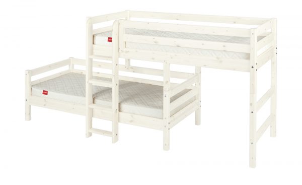 FLEXA Mittelhohes Kombibett mit Leiter Flexa Classic FLEXA Mittelhohes Kombibett mit Leiter Flexa Classic-Mittelhohes Kombibett mit Leiter-FLEXA-weiß Breite: 210 cm Höhe: 143 cm weiß FLEXA Mittelhohes Kombibett mit Leiter Flexa Classic FLEXA Mittelhohes Kombibett mit Leiter Flexa Classic-Mittelhohes Kombibett mit Leiter-FLEXA-weiß Breite: 210 cm Höhe: 143 cm weiß