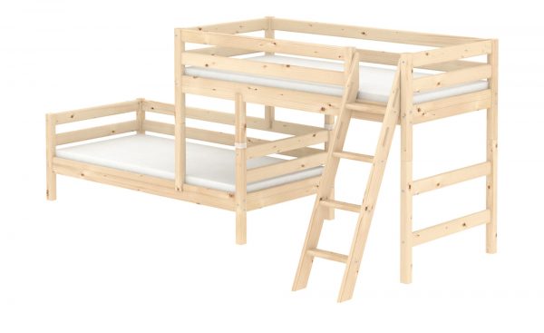 FLEXA Mittelhohes Kombibett mit Leiter Flexa Classic FLEXA Mittelhohes Kombibett mit Leiter Flexa Classic-Mittelhohes Kombibett mit Leiter-FLEXA-holzfarben Breite: 210 cm Höhe: 143 cm holzfarben FLEXA Mittelhohes Kombibett mit Leiter Flexa Classic FLEXA Mittelhohes Kombibett mit Leiter Flexa Classic-Mittelhohes Kombibett mit Leiter-FLEXA-holzfarben Breite: 210 cm Höhe: 143 cm holzfarben