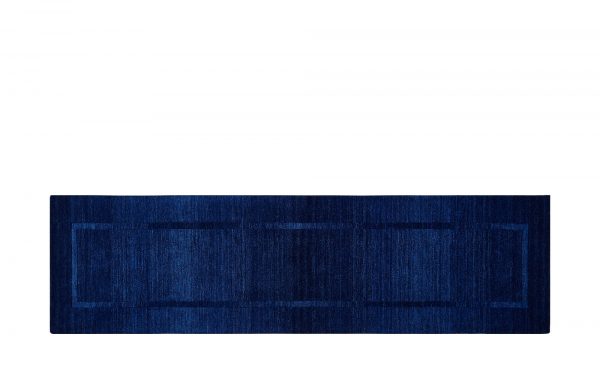 Handtuft-Teppich Gabari Handtuft-Teppich Gabari-Handtuft-Teppich-blau-reine Wolle Breite: 80 cm Höhe: blau Handtuft-Teppich Gabari Handtuft-Teppich Gabari-Handtuft-Teppich-blau-reine Wolle Breite: 80 cm Höhe: blau
