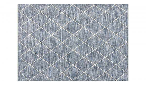 Handwebteppich Pantin Handwebteppich Pantin-Handwebteppich-blau-100 % Baumwolle Breite: 70 cm Höhe: blau Handwebteppich Pantin Handwebteppich Pantin-Handwebteppich-blau-100 % Baumwolle Breite: 70 cm Höhe: blau