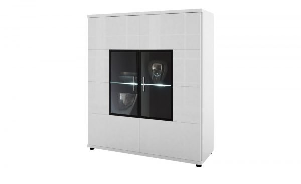 Highboard Corano Highboard Corano-Highboard-weiß Breite: 120 cm Höhe: 137 cm weiß Highboard Corano Highboard Corano-Highboard-weiß Breite: 120 cm Höhe: 137 cm weiß