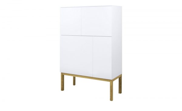 Highboard Loi Highboard Loi-Highboard-weiß Breite: 92 cm Höhe: 138 cm weiß Highboard Loi Highboard Loi-Highboard-weiß Breite: 92 cm Höhe: 138 cm weiß
