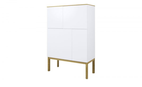 Highboard Loi Highboard Loi-Highboard-weiß Breite: 92 cm Höhe: 138 cm weiß Highboard Loi Highboard Loi-Highboard-weiß Breite: 92 cm Höhe: 138 cm weiß