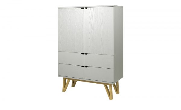 Highboard Lorens Highboard Lorens-Highboard-grau Breite: 92 cm Höhe: 110 cm grau Highboard Lorens Highboard Lorens-Highboard-grau Breite: 92 cm Höhe: 110 cm grau