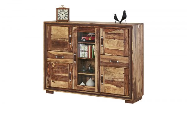 Highboard Shan by Wolf Möbel Highboard Shan by Wolf Möbel-Highboard-Materialmix Breite: 165 cm Höhe: 126 cm Highboard Shan by Wolf Möbel Highboard Shan by Wolf Möbel-Highboard-Materialmix Breite: 165 cm Höhe: 126 cm