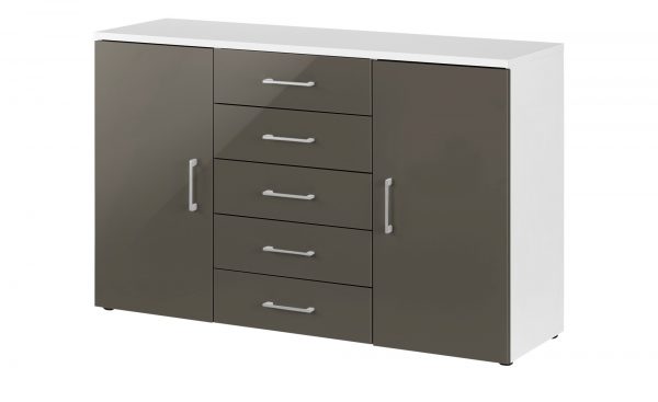 Kombikommode Colors Kombikommode Colors-Kombikommode-grau Breite: 130 cm Höhe: 84 cm grau Kombikommode Colors Kombikommode Colors-Kombikommode-grau Breite: 130 cm Höhe: 84 cm grau
