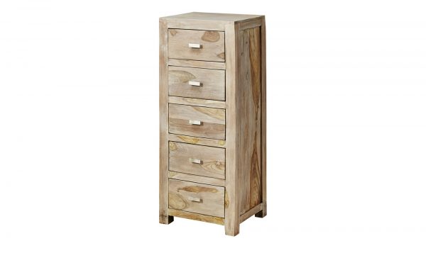 Kommode Casablanca Kommode Casablanca-Kommode-holzfarben Breite: 46 cm Höhe: 120 cm holzfarben Kommode Casablanca Kommode Casablanca-Kommode-holzfarben Breite: 46 cm Höhe: 120 cm holzfarben