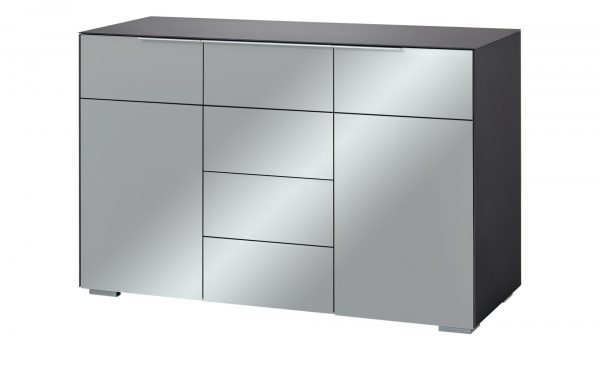 Kommode Mailand Kommode Mailand-Kommode-grau Breite: 120 cm Höhe: 80 cm grau Kommode Mailand Kommode Mailand-Kommode-grau Breite: 120 cm Höhe: 80 cm grau