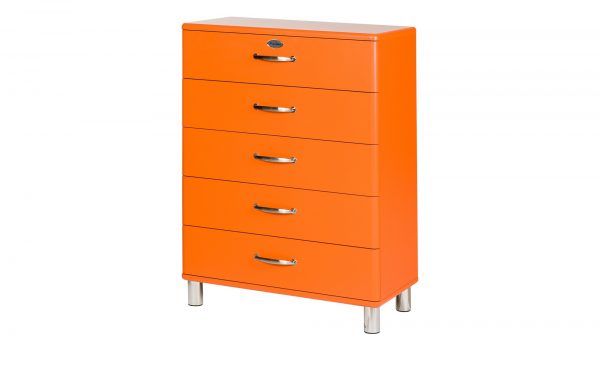 Kommode Malibu Kommode Malibu-Kommode-orange Breite: 86 cm Höhe: 111 cm orange Kommode Malibu Kommode Malibu-Kommode-orange Breite: 86 cm Höhe: 111 cm orange