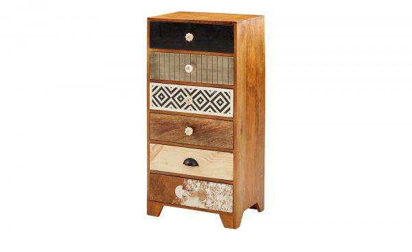 Kommode Salvador Kommode Salvador-Kommode-holzfarben Breite: 50 cm Höhe: 102 cm holzfarben Kommode Salvador Kommode Salvador-Kommode-holzfarben Breite: 50 cm Höhe: 102 cm holzfarben