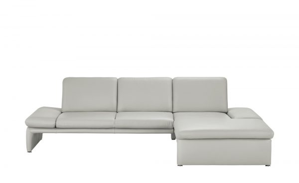 Leder-Ecksofa Harbour Leder-Ecksofa Harbour-Leder-Ecksofa-grau Breite: Höhe: 85 cm grau Leder-Ecksofa Harbour Leder-Ecksofa Harbour-Leder-Ecksofa-grau Breite: Höhe: 85 cm grau