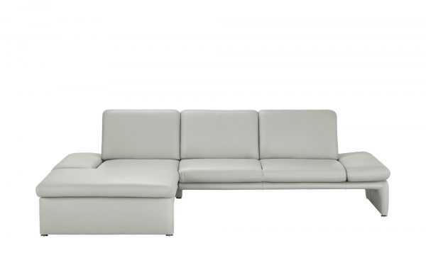 Leder-Ecksofa Harbour Leder-Ecksofa Harbour-Leder-Ecksofa-grau Breite: Höhe: 85 cm grau Leder-Ecksofa Harbour Leder-Ecksofa Harbour-Leder-Ecksofa-grau Breite: Höhe: 85 cm grau
