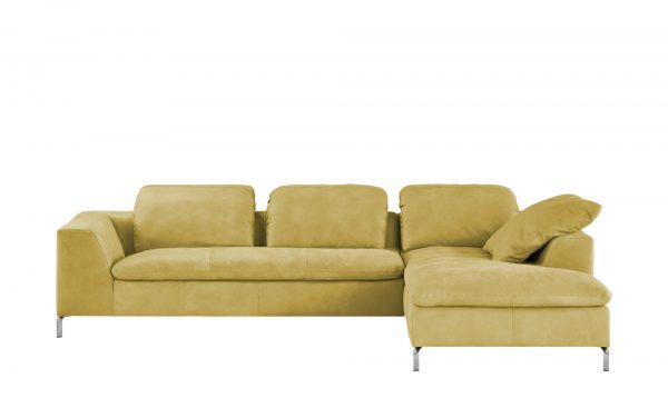Leder-Ecksofa Ramira Leder-Ecksofa Ramira-Leder-Ecksofa-gelb Breite: Höhe: 79 cm gelb Leder-Ecksofa Ramira Leder-Ecksofa Ramira-Leder-Ecksofa-gelb Breite: Höhe: 79 cm gelb