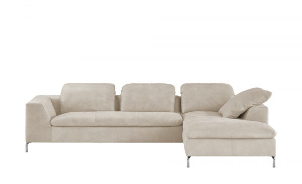 Leder-Ecksofa Ramira Leder-Ecksofa Ramira-Leder-Ecksofa-creme Breite: Höhe: 79 cm creme Leder-Ecksofa Ramira Leder-Ecksofa Ramira-Leder-Ecksofa-creme Breite: Höhe: 79 cm creme