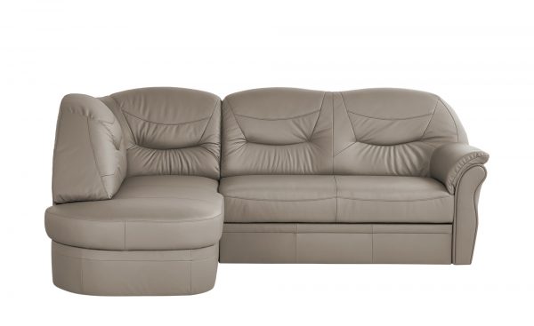 Leder-Ecksofa Victoria Leder-Ecksofa Victoria-Leder-Ecksofa-grau Breite: Höhe: 91 cm grau Leder-Ecksofa Victoria Leder-Ecksofa Victoria-Leder-Ecksofa-grau Breite: Höhe: 91 cm grau