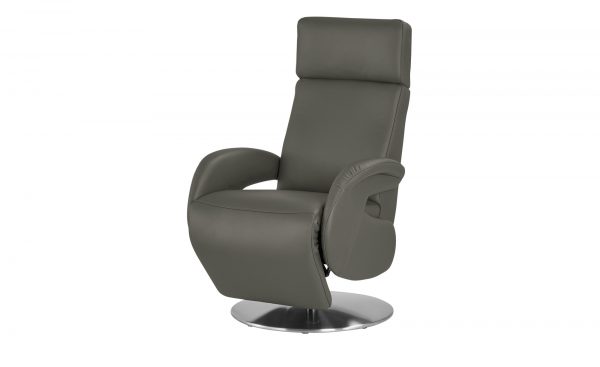 Leder-Relaxsessel Varioso Leder-Relaxsessel Varioso-Leder-Relaxsessel-grau Breite: 76 cm Höhe: 118 cm grau Leder-Relaxsessel Varioso Leder-Relaxsessel Varioso-Leder-Relaxsessel-grau Breite: 76 cm Höhe: 118 cm grau