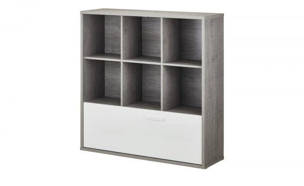 Multifunktionsregal Milow Multifunktionsregal Milow-Multifunktionsregal-grau Breite: 120 cm Höhe: 121 cm grau Multifunktionsregal Milow Multifunktionsregal Milow-Multifunktionsregal-grau Breite: 120 cm Höhe: 121 cm grau