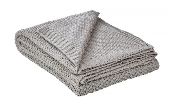Plaid Strick Plaid Strick-Plaid-grau-100% Polyacryl Breite: 130 cm Höhe: grau Plaid Strick Plaid Strick-Plaid-grau-100% Polyacryl Breite: 130 cm Höhe: grau