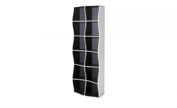 Regal Curve Regal Curve-Regal-mehrfarbig Breite: 60 cm Höhe: 180 cm mehrfarbig Regal Curve Regal Curve-Regal-mehrfarbig Breite: 60 cm Höhe: 180 cm mehrfarbig