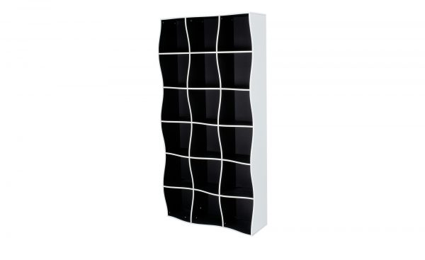 Regal Curve Regal Curve-Regal-mehrfarbig Breite: 90 cm Höhe: 180 cm mehrfarbig Regal Curve Regal Curve-Regal-mehrfarbig Breite: 90 cm Höhe: 180 cm mehrfarbig