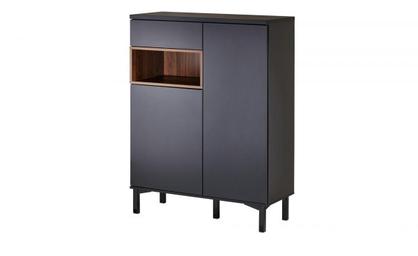 Roomers Highboard Case Roomers Highboard Case-Highboard-Roomers-schwarz Breite: 90 cm Höhe: 120 cm schwarz Roomers Highboard Case Roomers Highboard Case-Highboard-Roomers-schwarz Breite: 90 cm Höhe: 120 cm schwarz