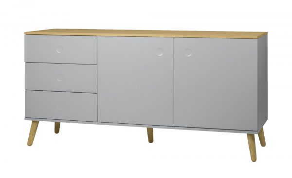 Roomers Sideboard Scan Roomers Sideboard Scan-Sideboard-Roomers-grau Breite: 162 cm Höhe: 79 cm grau Roomers Sideboard Scan Roomers Sideboard Scan-Sideboard-Roomers-grau Breite: 162 cm Höhe: 79 cm grau