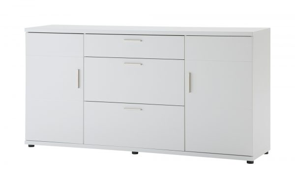 Sideboard Corano-Wohnen Sideboard Corano-Wohnen-Sideboard-weiß Breite: 180 cm Höhe: 90 cm weiß Sideboard Corano-Wohnen Sideboard Corano-Wohnen-Sideboard-weiß Breite: 180 cm Höhe: 90 cm weiß