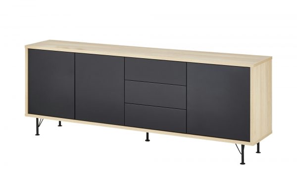 Sideboard Malte Sideboard Malte-Sideboard-holzfarben Breite: 206 cm Höhe: 79 cm holzfarben Sideboard Malte Sideboard Malte-Sideboard-holzfarben Breite: 206 cm Höhe: 79 cm holzfarben